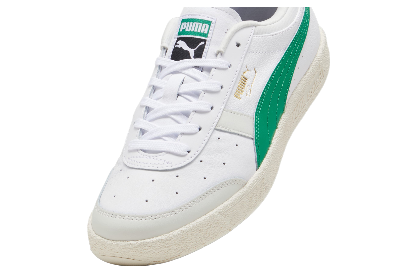 Puma Seoul Leather White / Archive Green