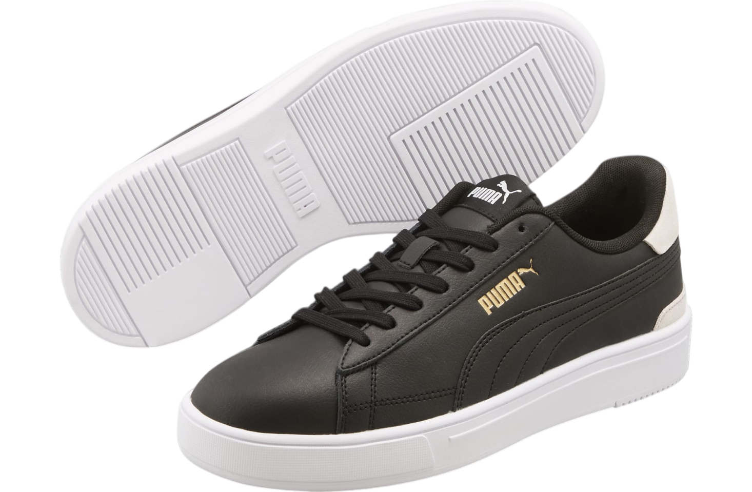 Puma Serve Pro Black / Team Gold