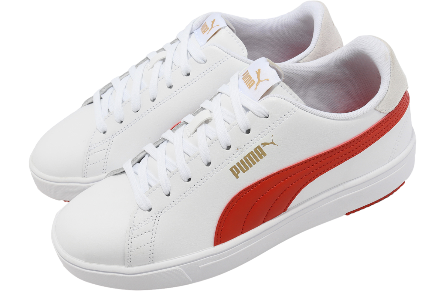 Puma Serve Pro Lite White / Highrisk Red