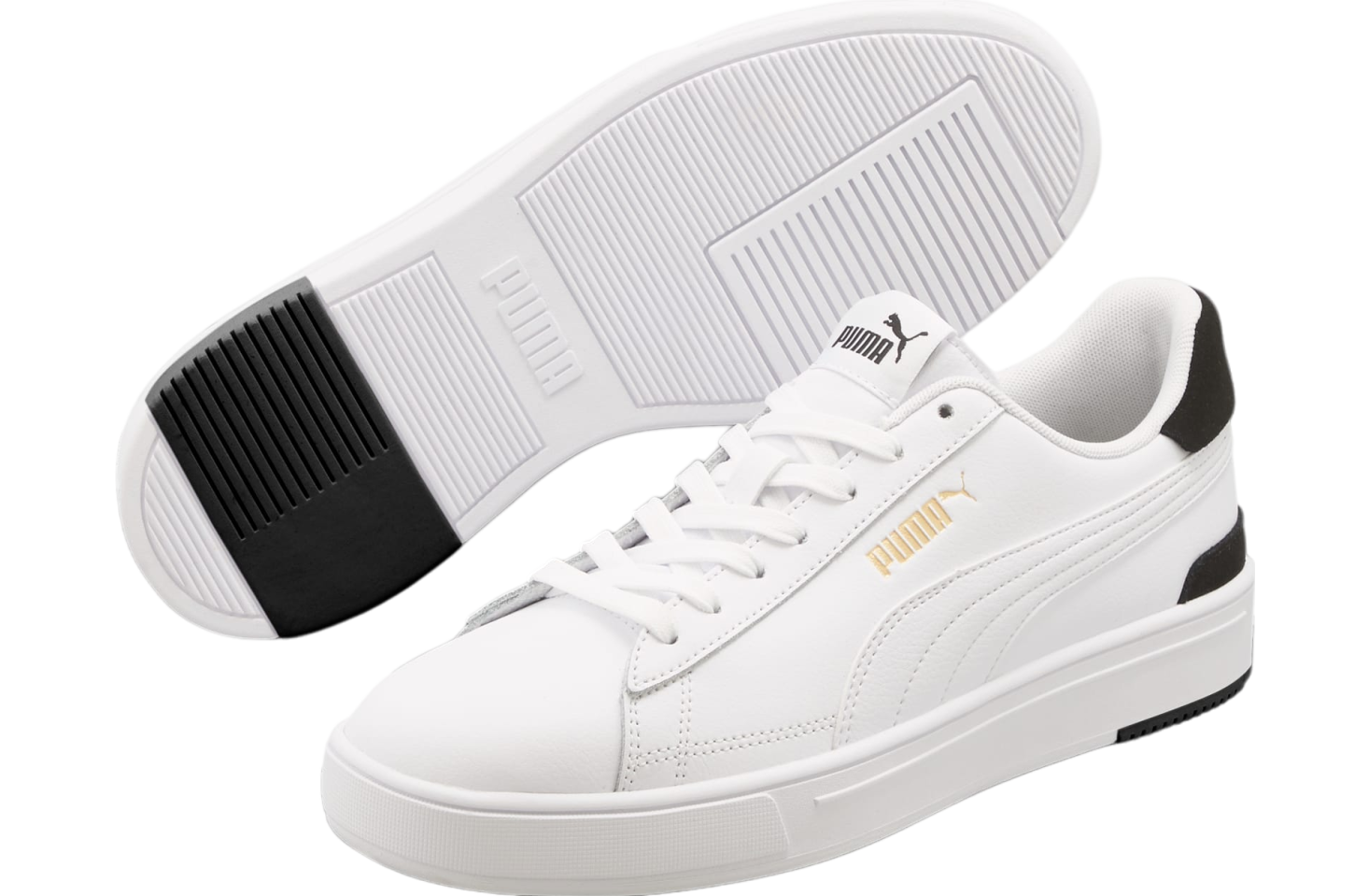 Puma Serve Pro White / Team Gold