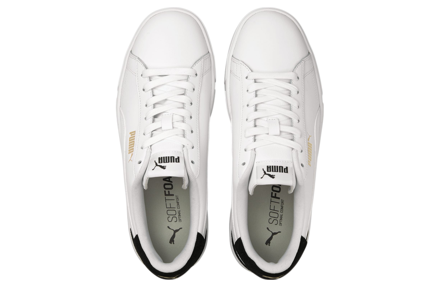 Puma Serve Pro White / Team Gold