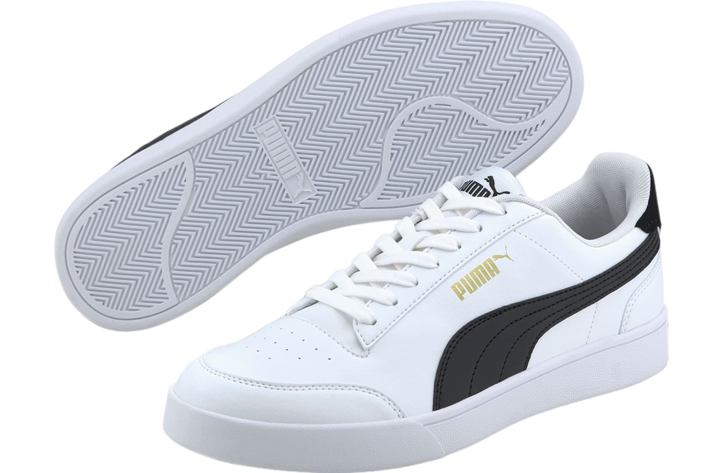 Puma Shuffle White / Black