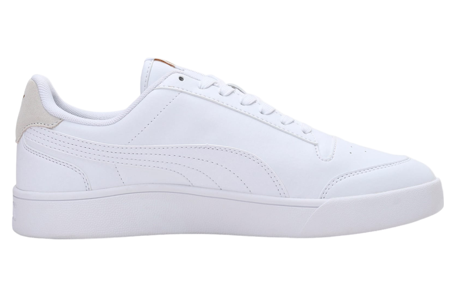 Puma Shuffle White / Team Gold