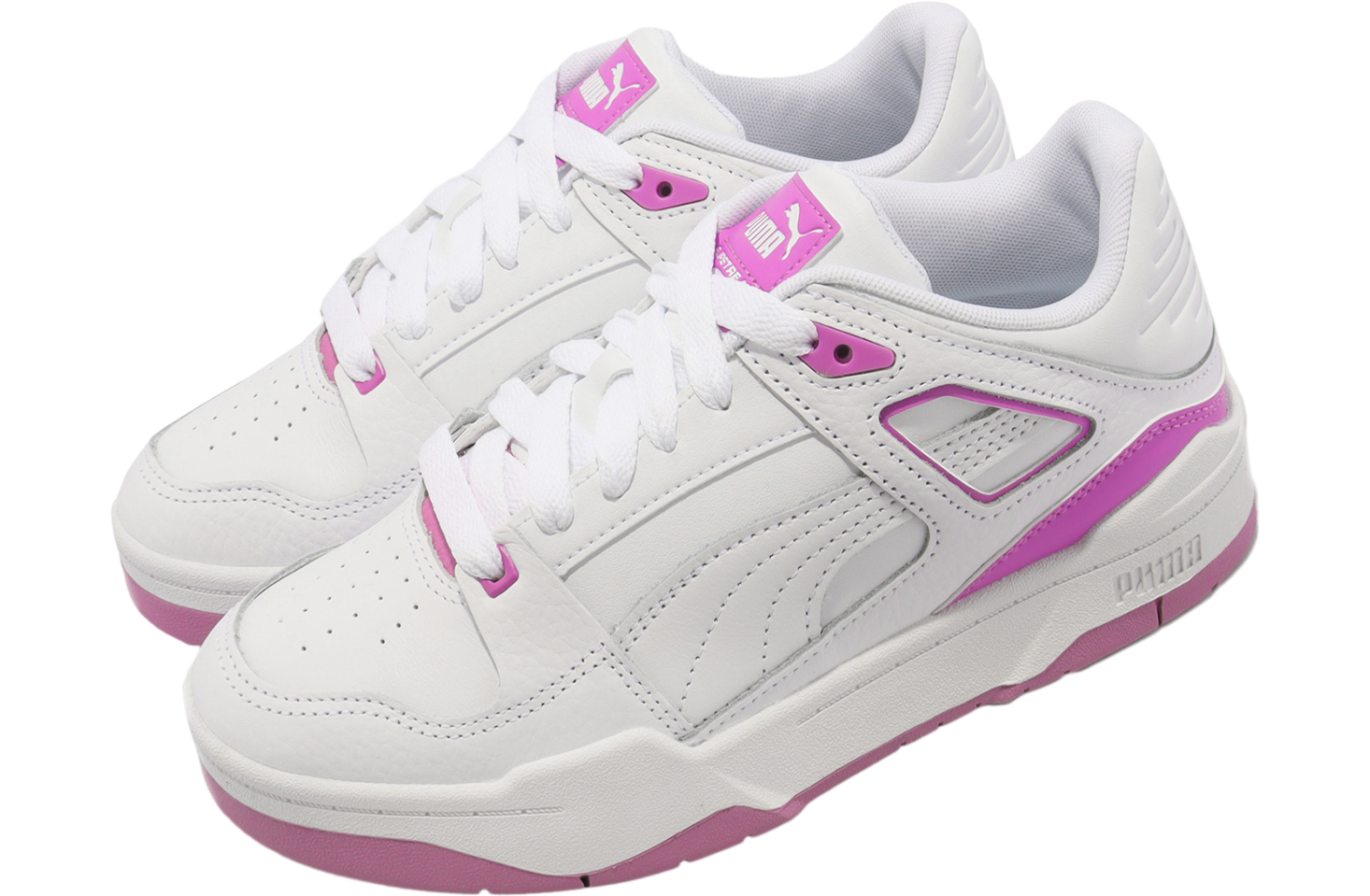 Puma Slipstream Lth White / Electric Orchid