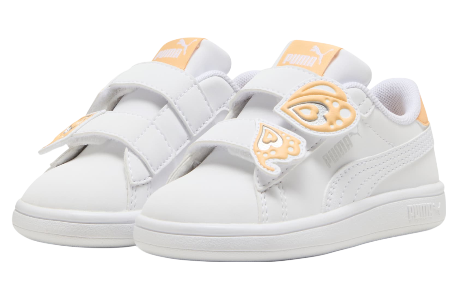 Puma Smash 3.0 Butterfly GS White / Almost Apricot