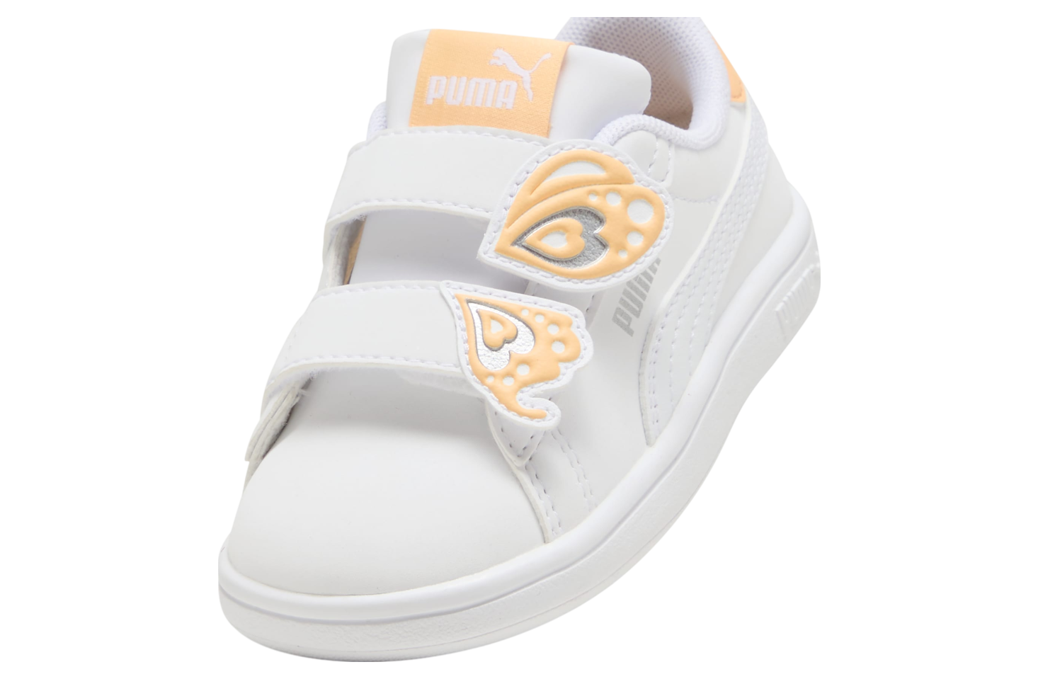 Puma Smash 3.0 Butterfly GS White / Almost Apricot