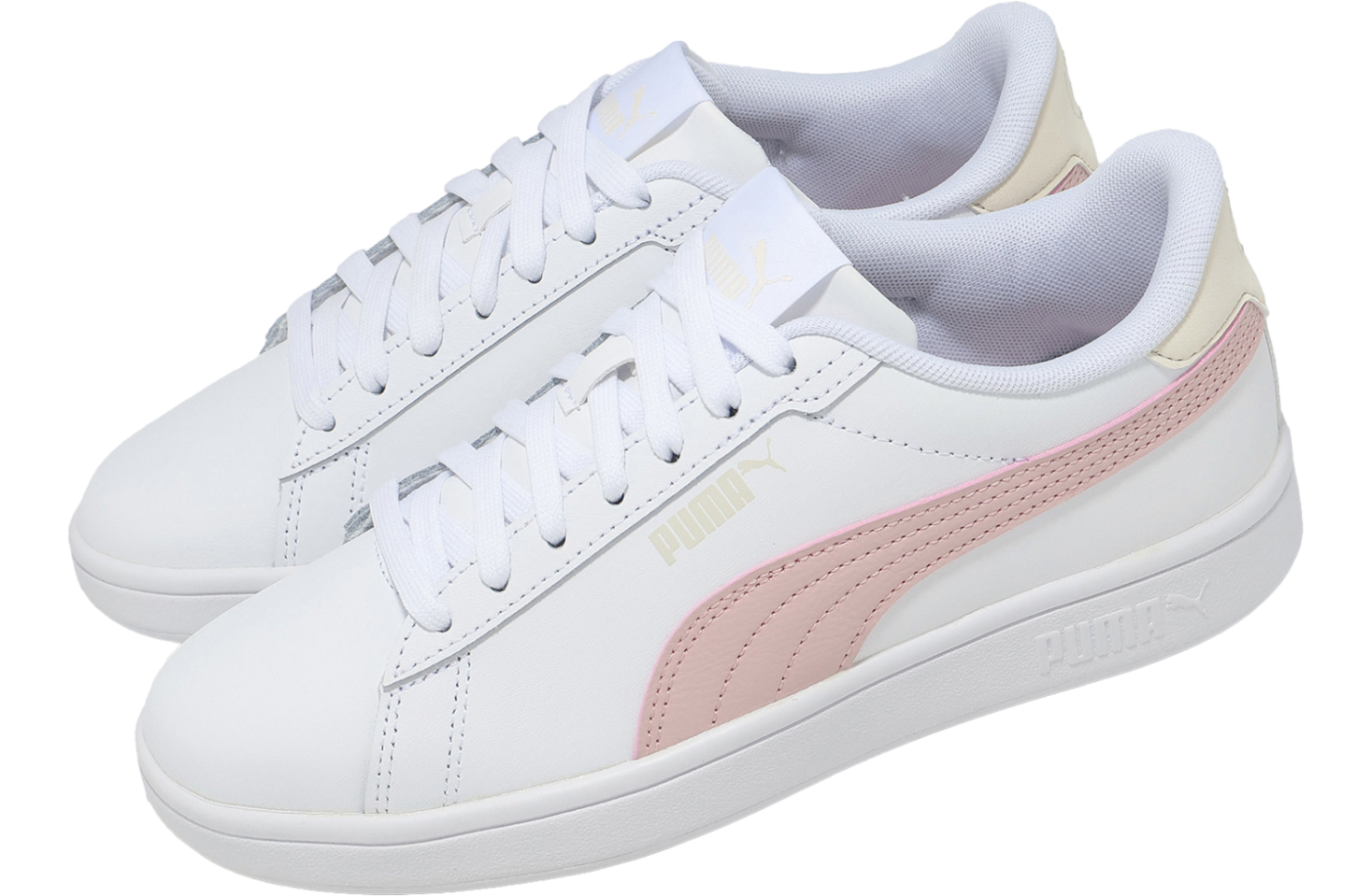 Puma Smash 3.0 L White / Mauve Mist