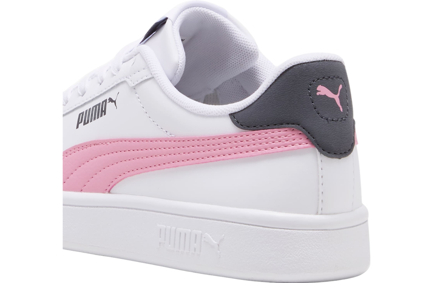 Puma Smash 3.0 Leather GS White / Mauved Out