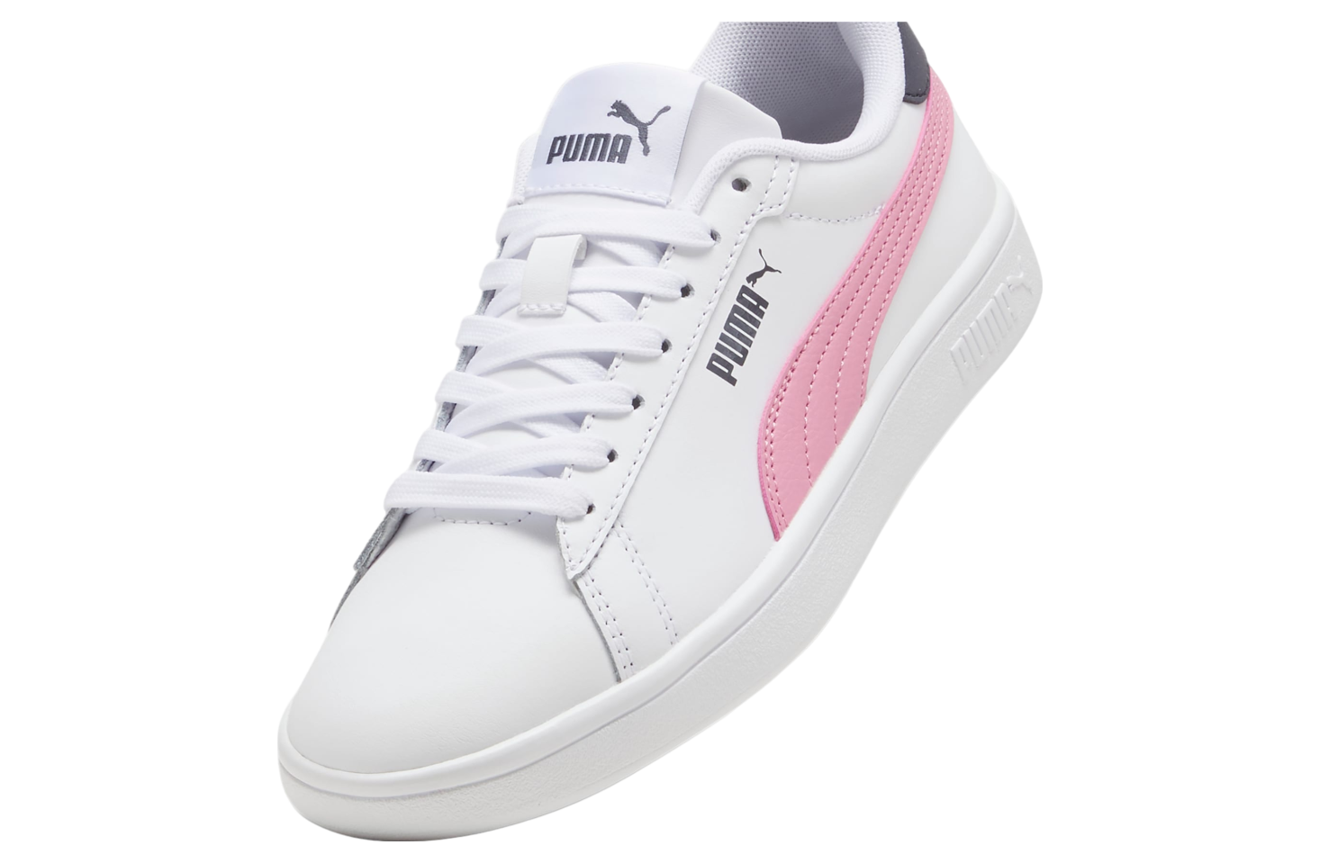 Puma Smash 3.0 Leather GS White / Mauved Out