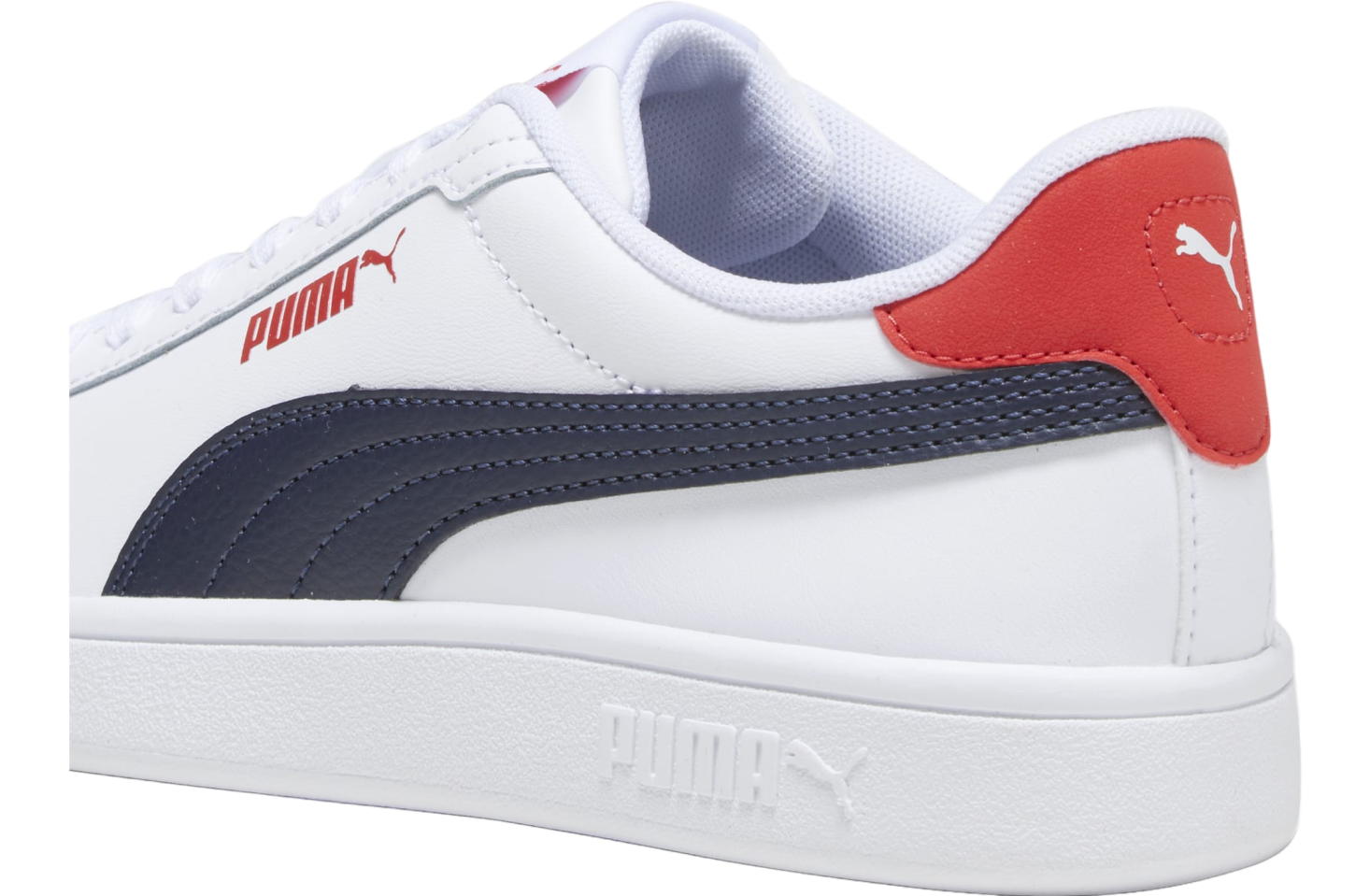 Puma Smash 3.0 Leather GS White / Navy