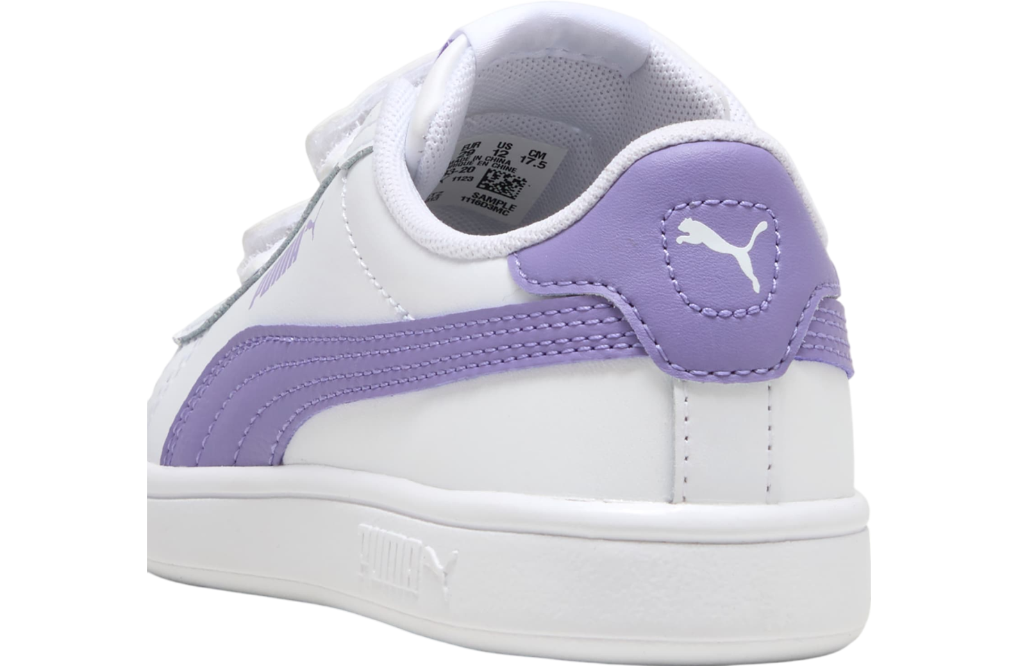 Puma Smash 3.0 Leather White / Lavender Alert