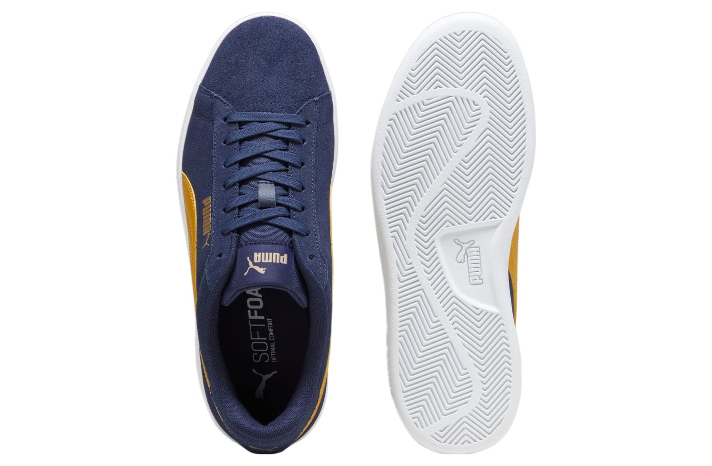 Puma Smash 3.0 Navy / Amber