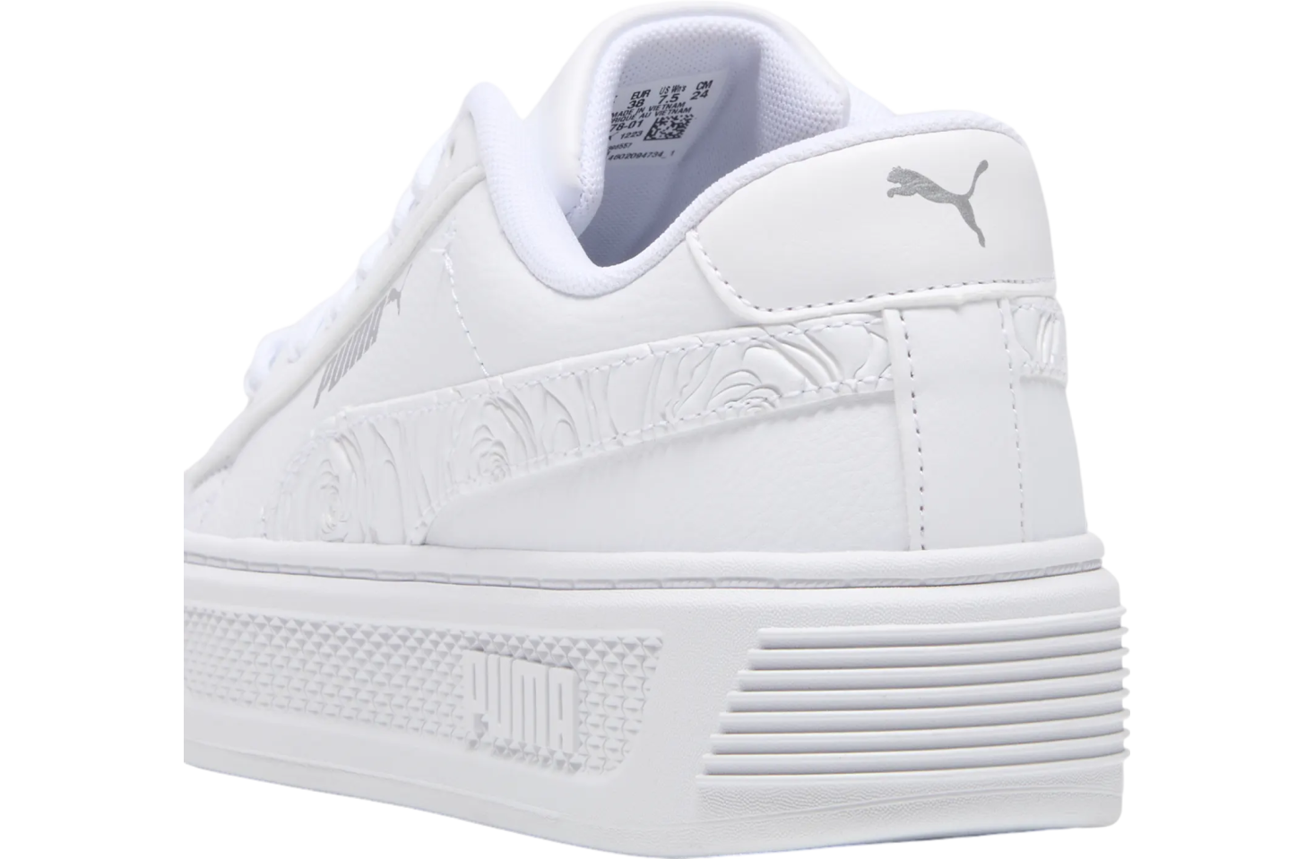 Puma Smash v3 Platform WMNS White / Silver