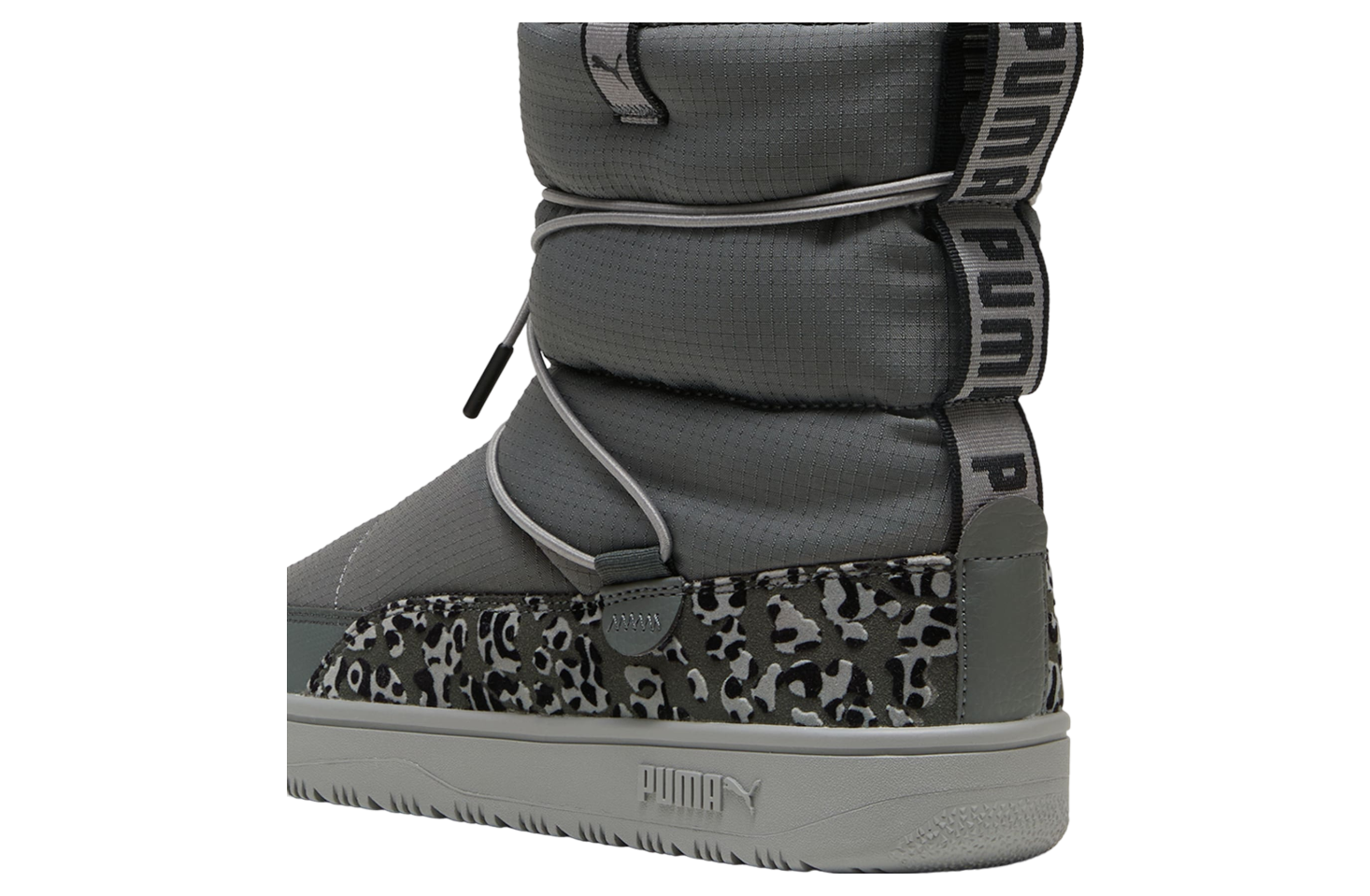 Puma Snowbae Animal WMNS Mineral Gray / Black