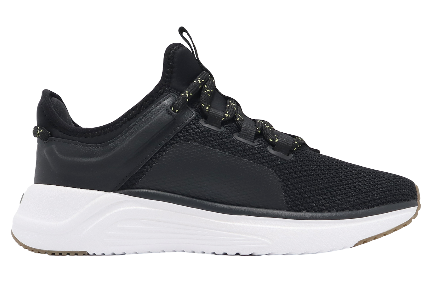 Puma Softride Astro Slip Black / Yellow Blaze