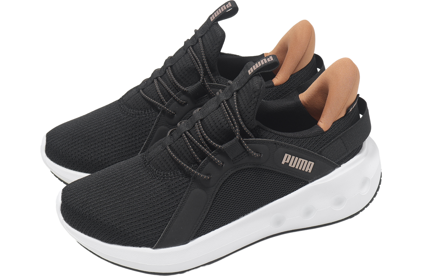 Puma Softride Carson Sliptech Black / Natte Rose Gold