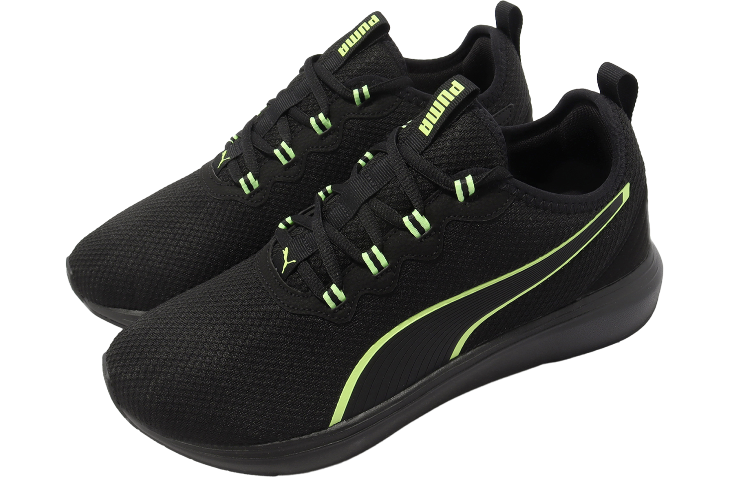 Puma Softride Cruise 2 Black / Fizzy Yellow