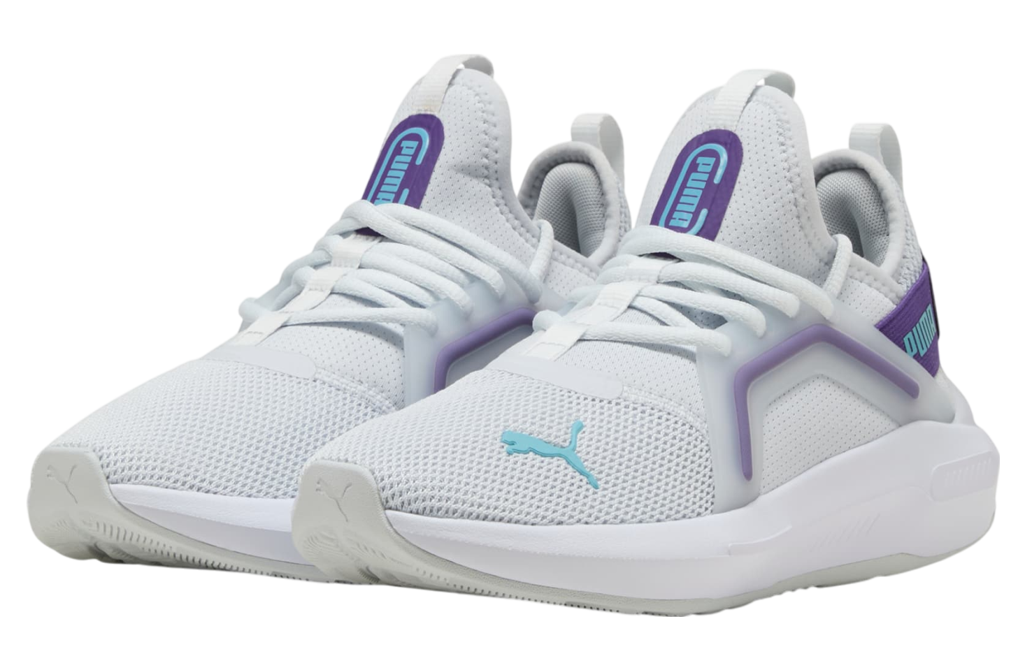 Puma Softride Enzo 5 GS Silver Mist / Team Violet