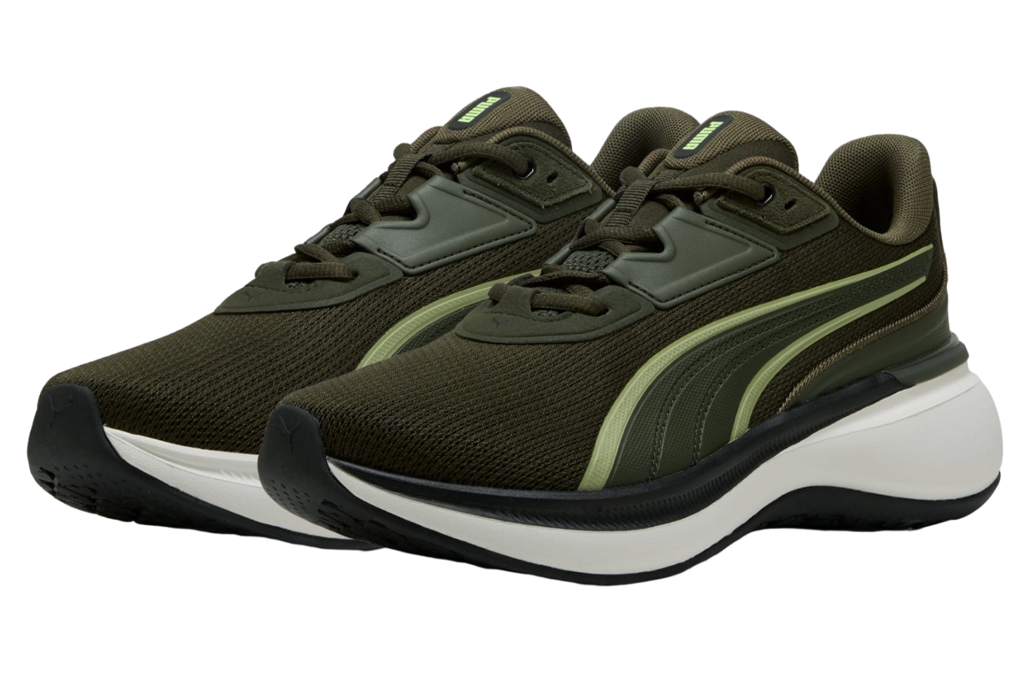 Puma Softride Exo Dark Olive / Lux Army