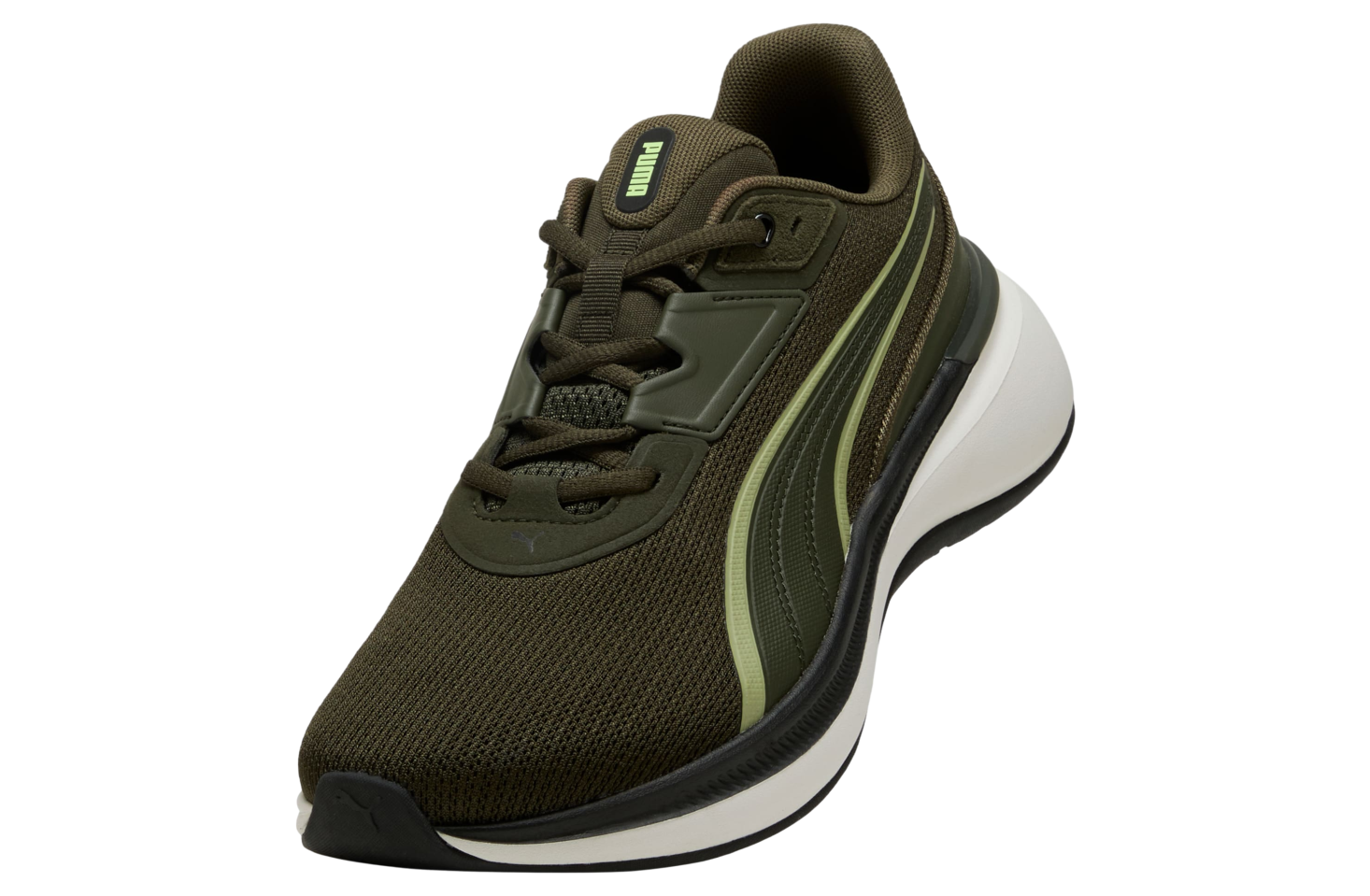 Puma Softride Exo Dark Olive / Lux Army