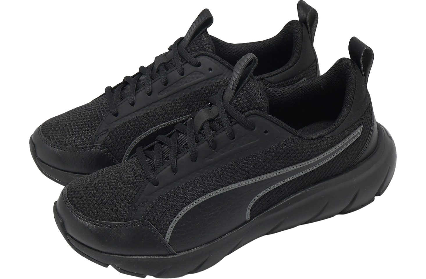 Puma Softride Flex Lace Wide Black