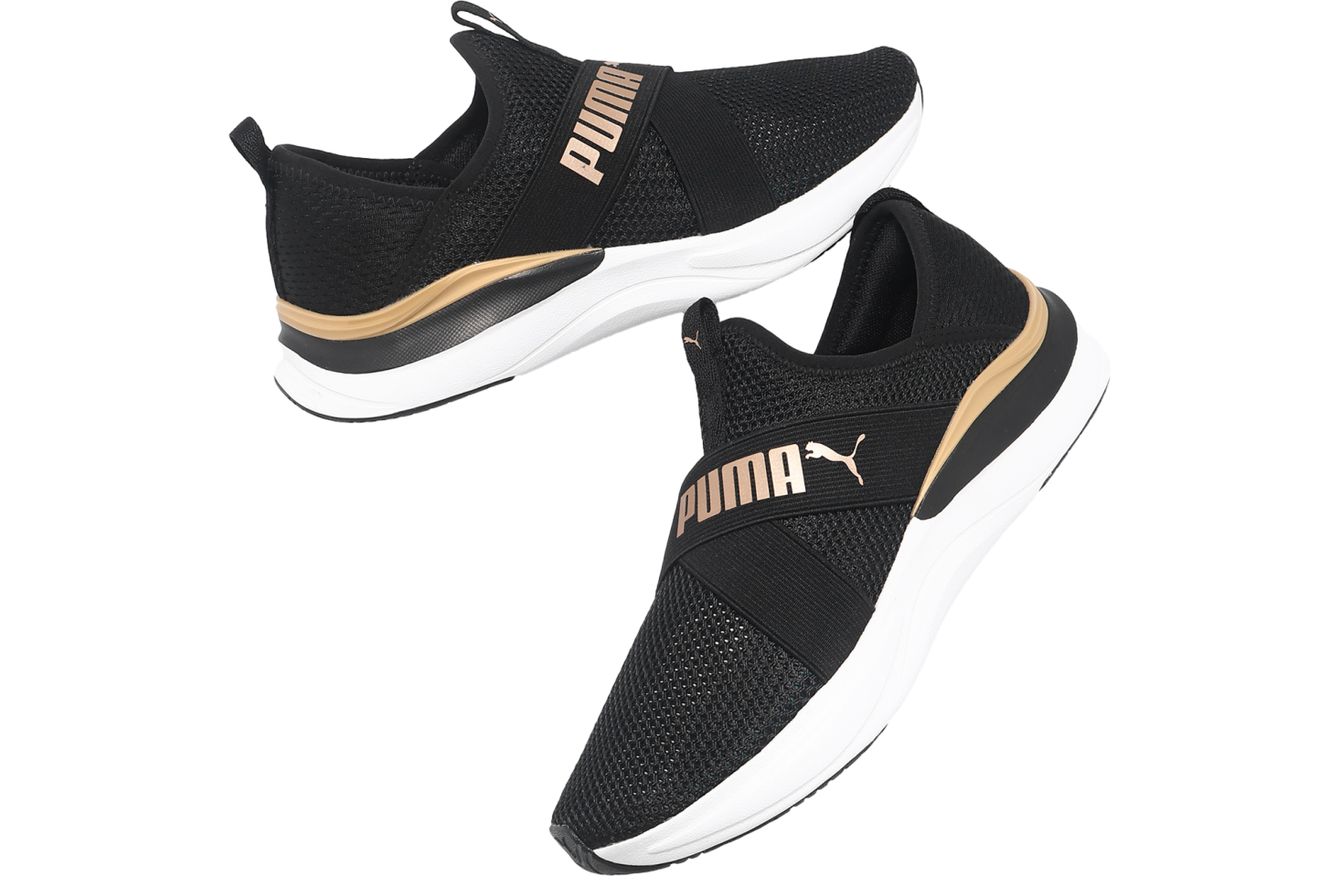 Puma Softride Harmony Slip Wmns Black / White