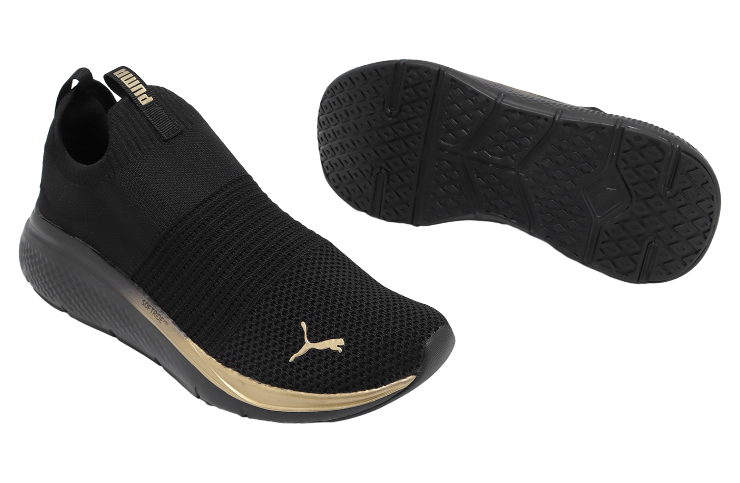 Puma Softride Pro Echo Slip Metal Wmns Black / Gold