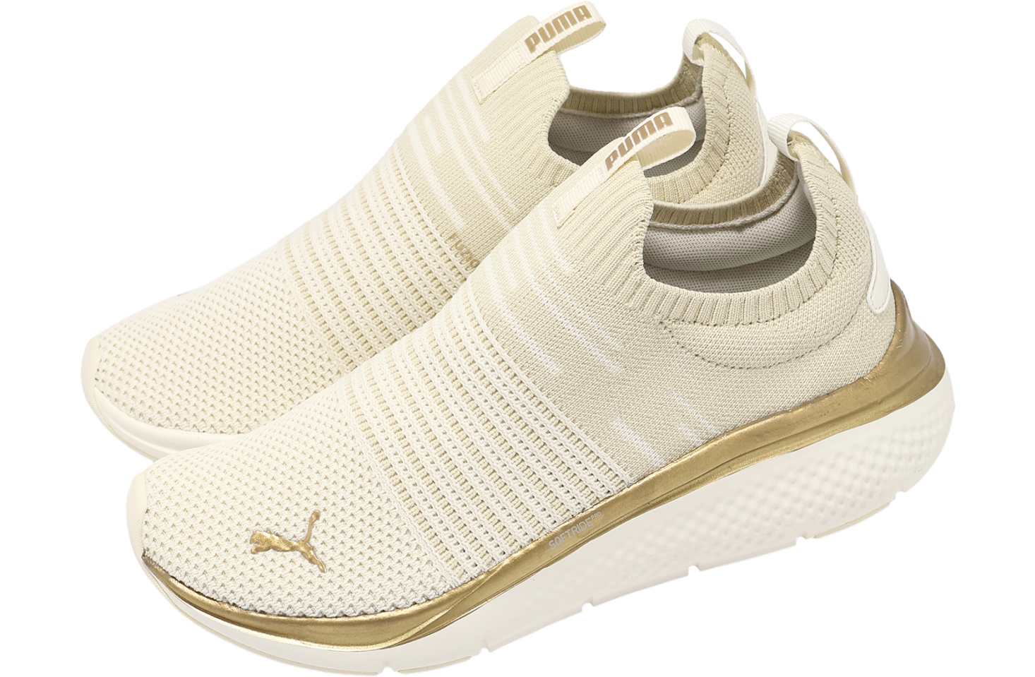 Puma Softride Pro Echo Slip Metal WMNS Warm White / Alpine Snow
