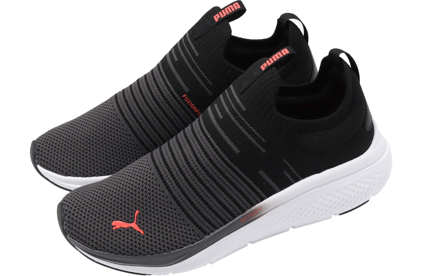 Puma Softride Pro Echo Slip-On Black / White