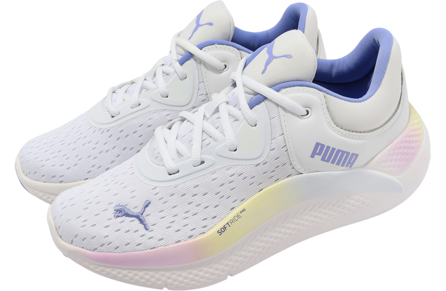 Puma Softride Pro Nova Shine WMNS White / Elektro Purple