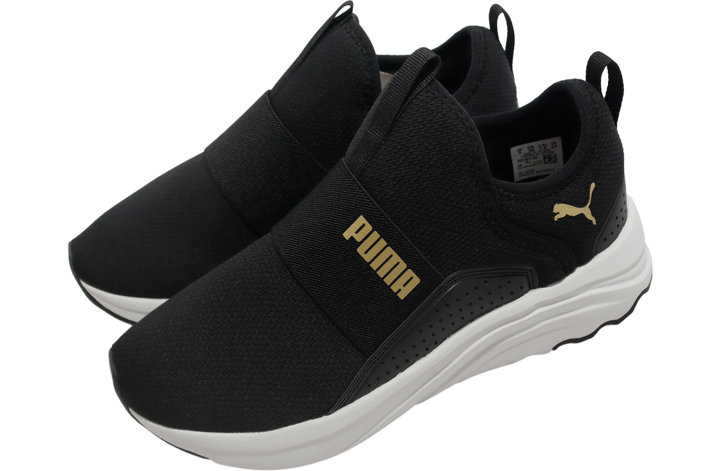 Puma Softride Sophia Slip-On WMNS Black / Team Gold