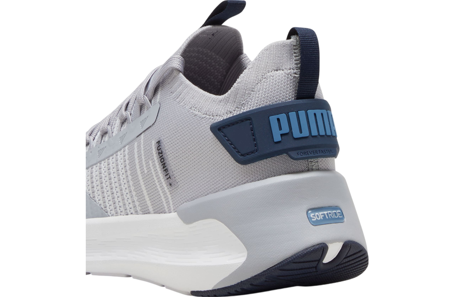 Puma Softride Symmetry Fuzion Gray Fog / Silver Mist