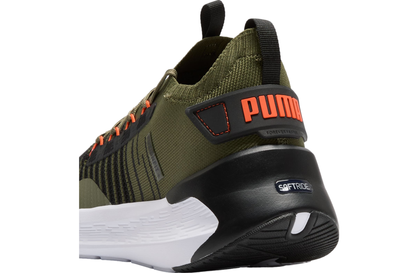 Puma Softride Symmetry Fuzion Olive / Black