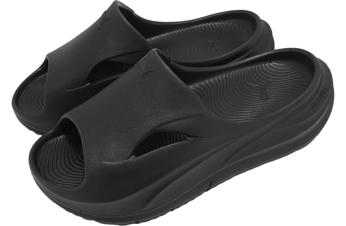 ■PUMA■ Soft Ride Zero G Slide Black 40034301 400343-01 SOFTRIDE ZeroG Slides | PUMA
