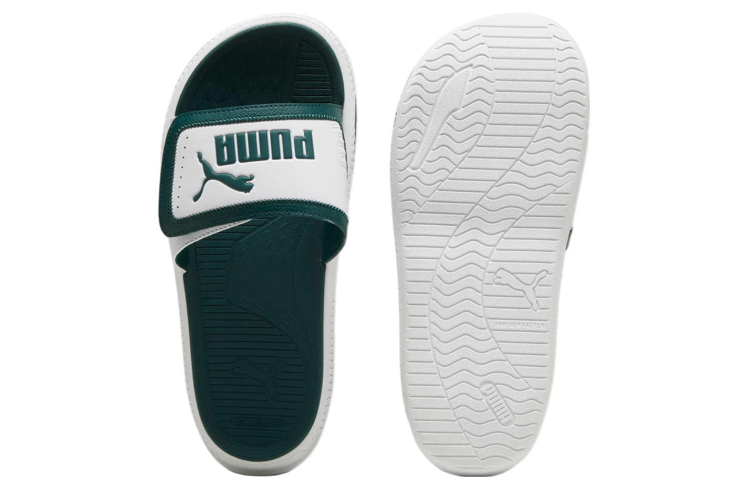 Puma Softridepro 24 V White / Dark Myrtle