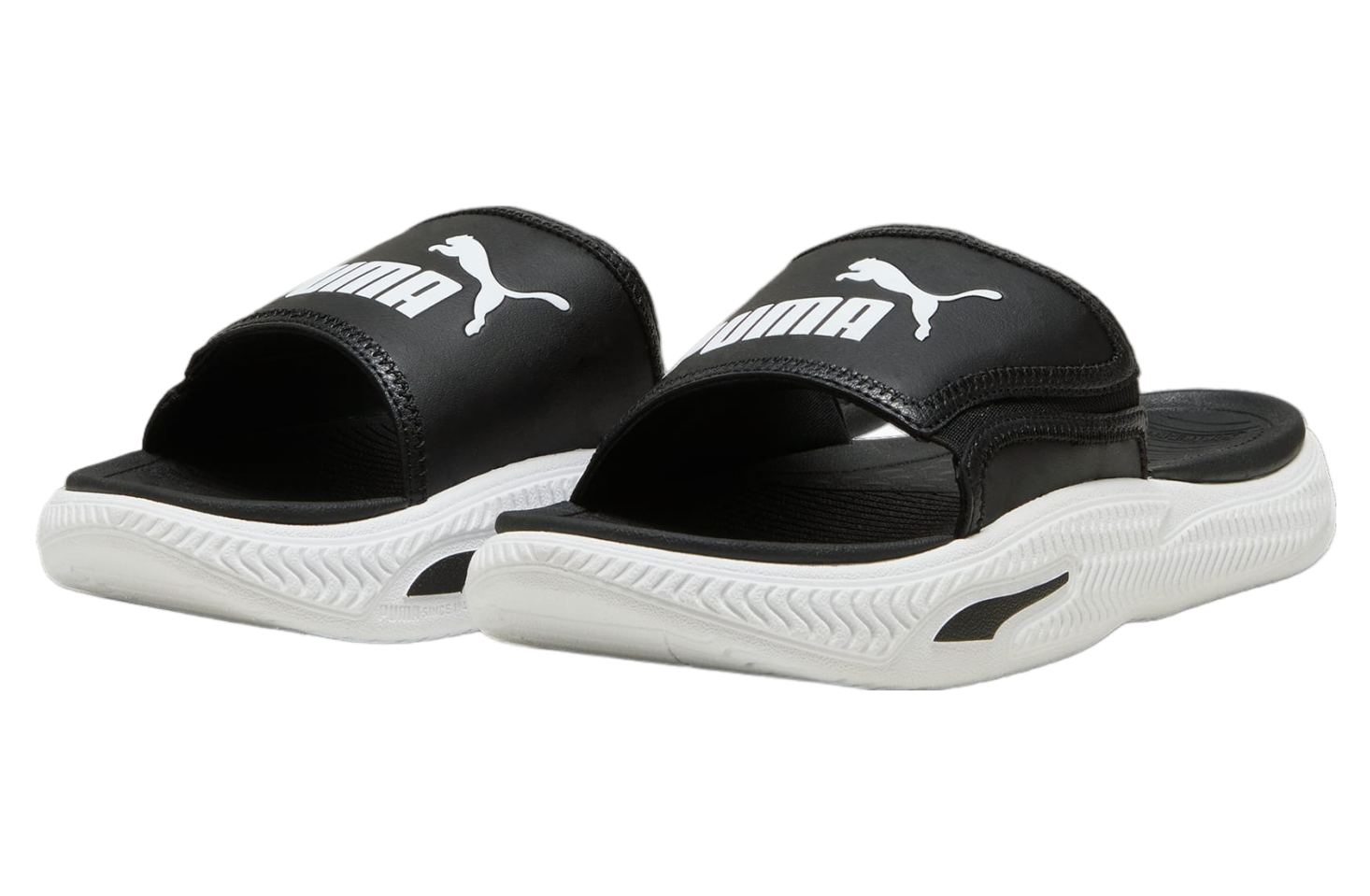 Puma Softridepro Slide 24 Black / White