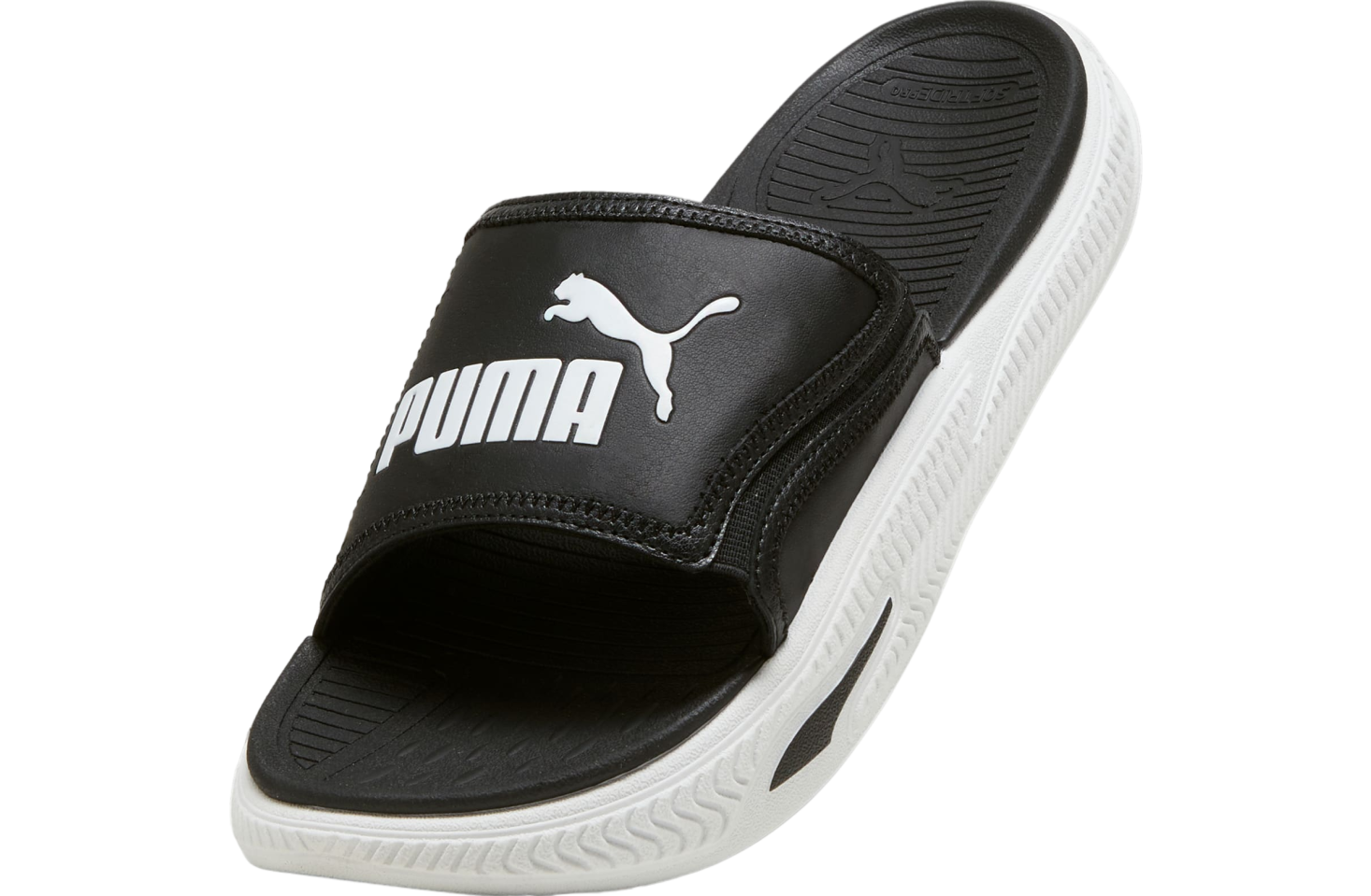 Puma Softridepro Slide 24 Black / White