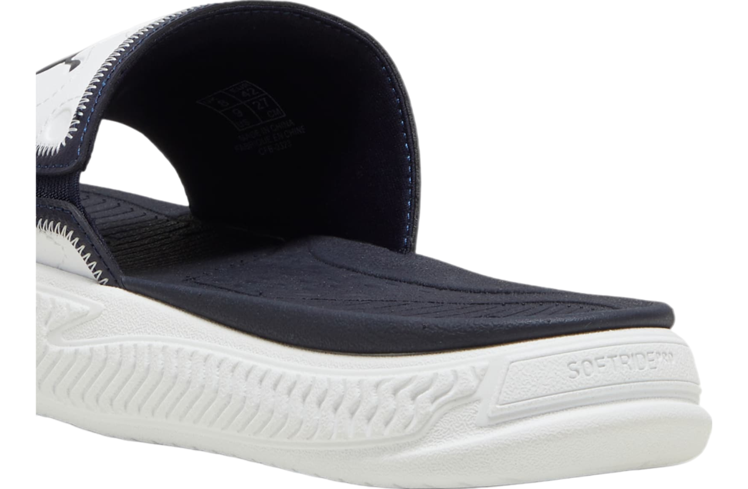 Puma Softridepro Slide 24 White / New Navy