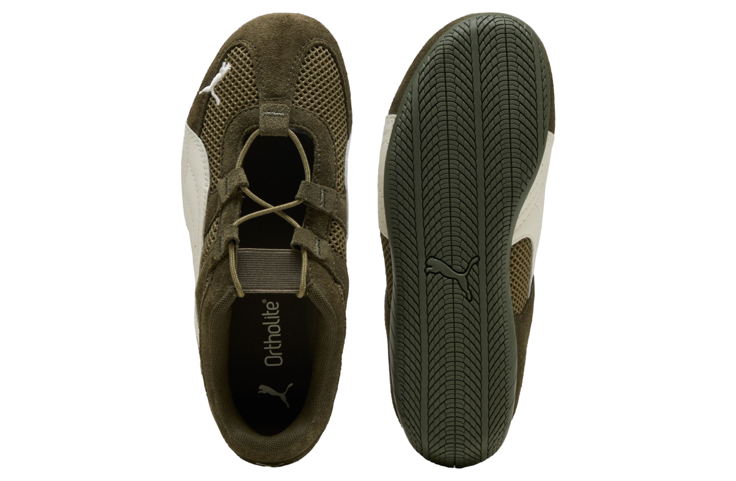 Puma Speedcat Go Wmns Dark Olive / Warm White