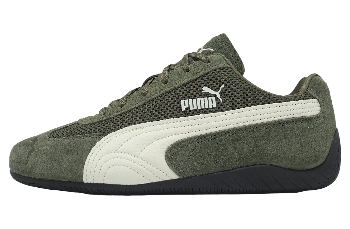 Puma Speedcat Mesh Loden Green / Warm White