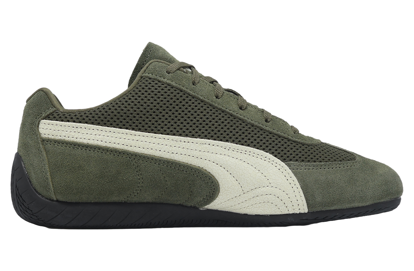 Puma Speedcat Mesh Loden Green / Warm White - Aug 2025