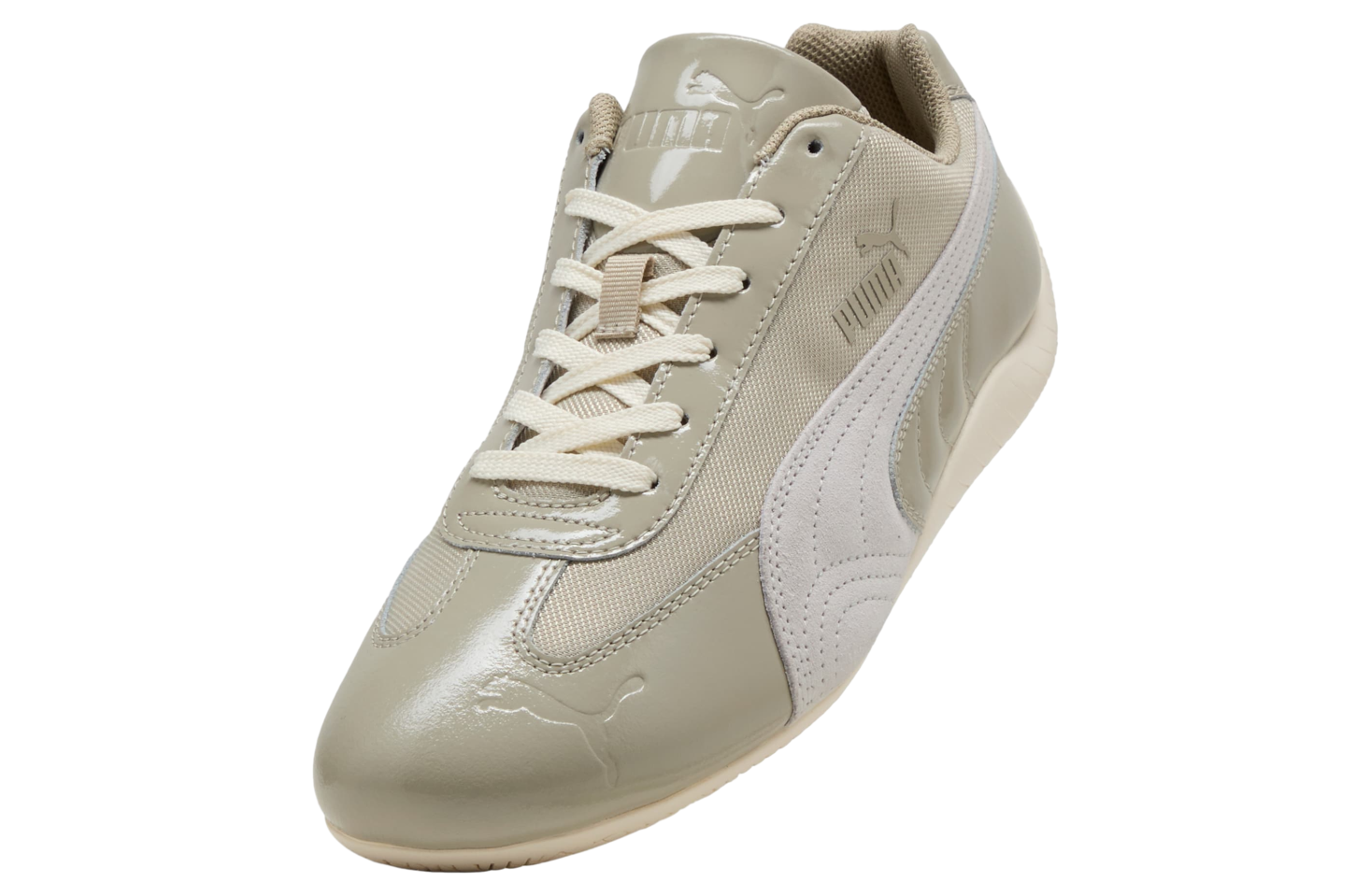 Puma Speedcat Patent Pebble Gray / Feather Gray