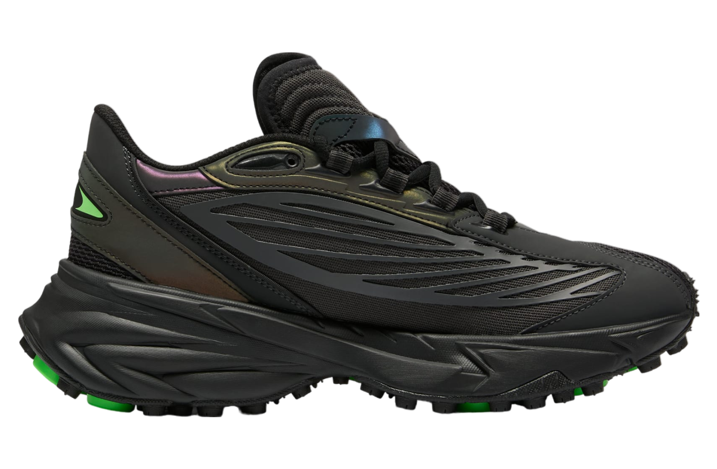 Puma Spirex Casestudy Flat Dark Gray / Fluro Green