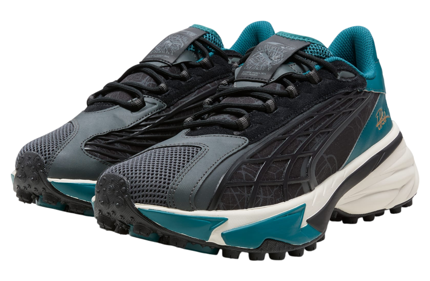 Puma Spirex Icons of Speed Black / Cold Green