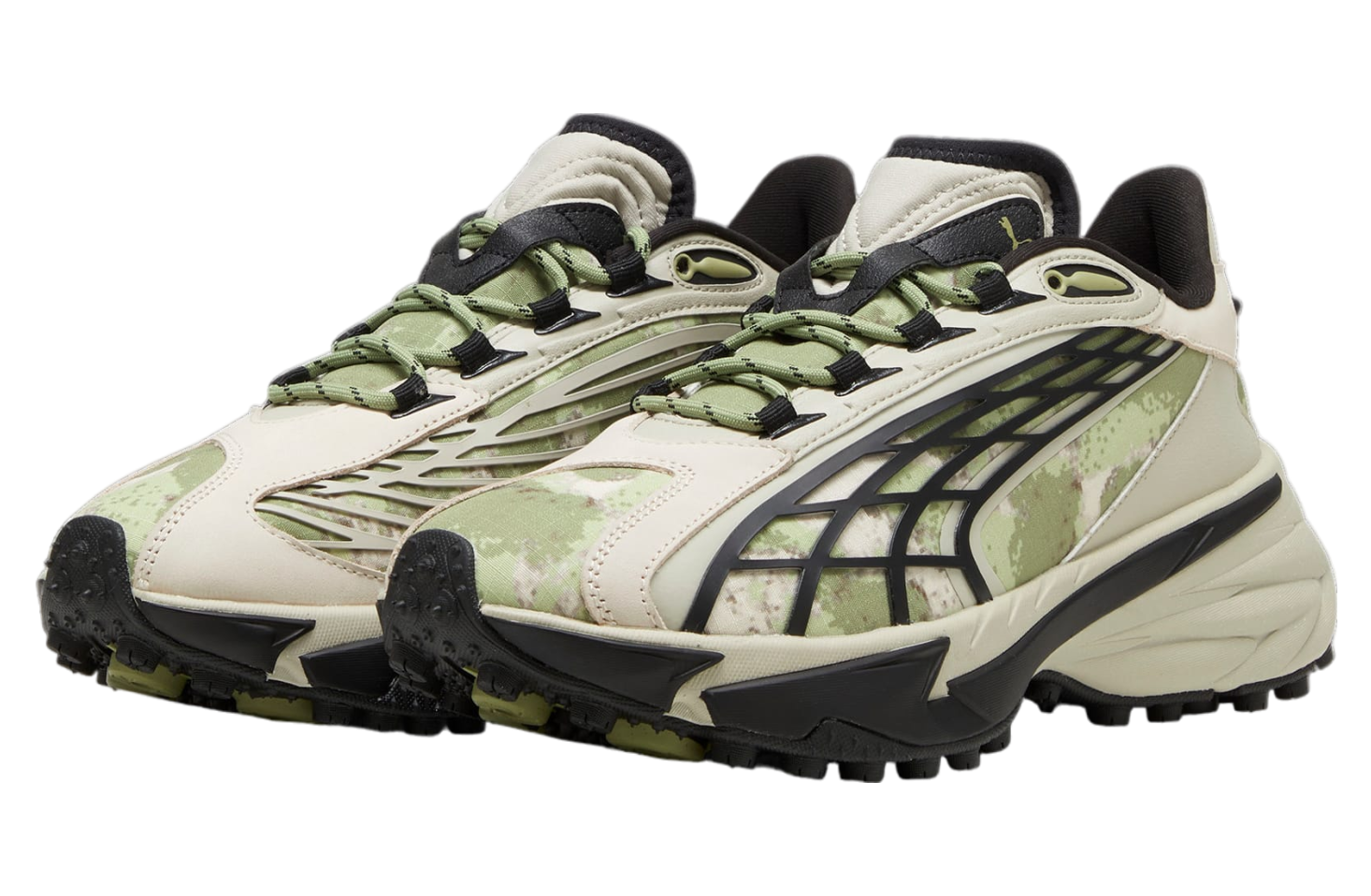 Puma Spirex Is A Team Sport Desert Dust / Calming Green