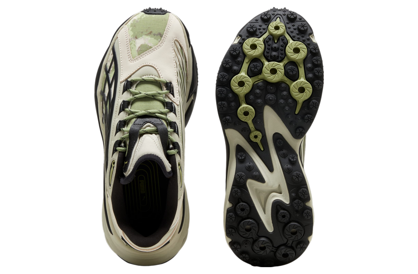 Puma Spirex Is A Team Sport Desert Dust / Calming Green