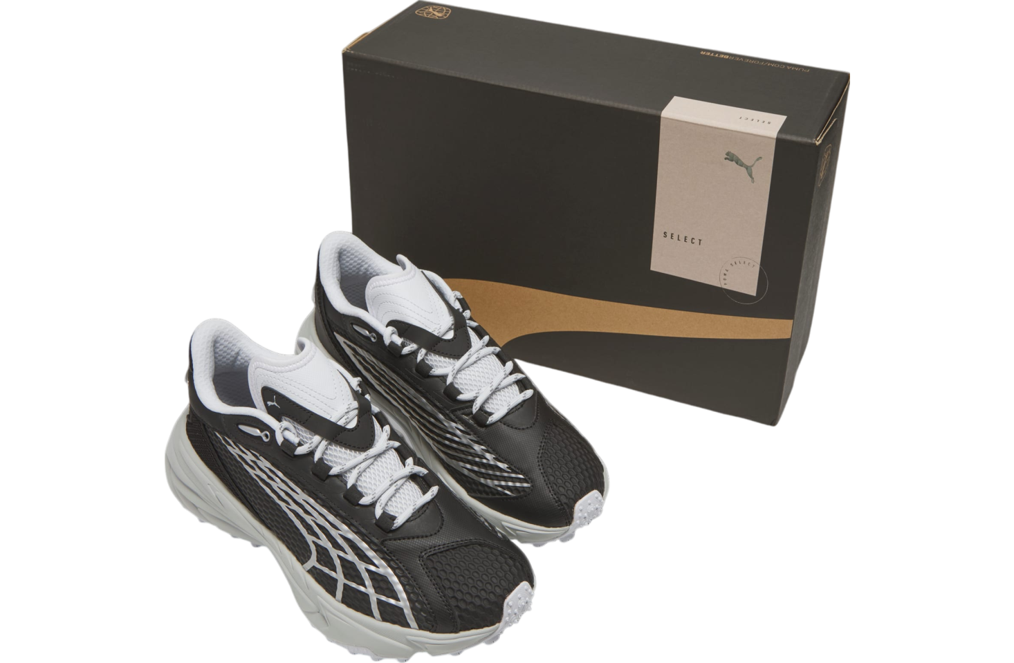 Puma Spirex Speed Black / Silver Mist