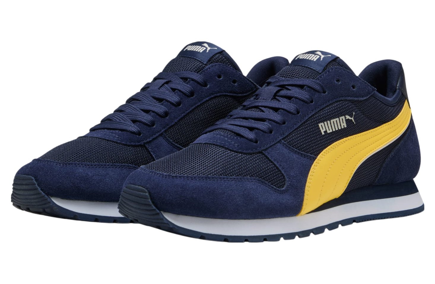 Puma St Miler Navy / Sunny Yellow