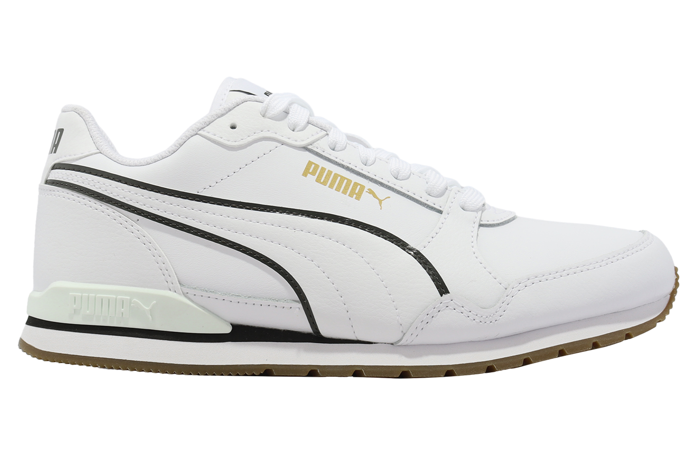 Puma St Runner V3 Bold White / Forest Night