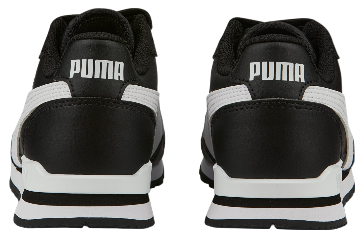 Puma St Runner V3 Leather GS Black / White